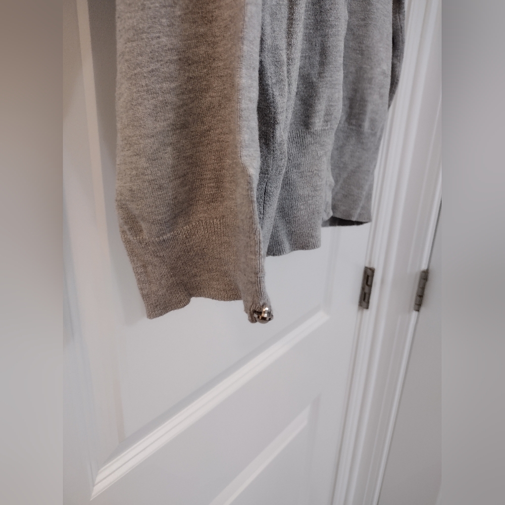 Grace Elements Light Gray Cardigan - Picture 3 of 4